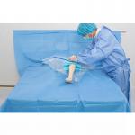 Hospital Disposable Knee Arthroscopy Extremity Surgical Drape Packs SMMS for sale