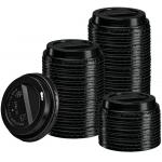 Non Smell Disposable Plastic Lids , Compostable Cup Lids For Paper Cups for sale