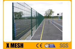 China 630×2500mm Standard Double Wire Welded Mesh Fence Square Hole Galvanized supplier