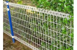China Ornamental Double Loop Roll Top Fencing Pvc Powder Coated 2.0m Height supplier