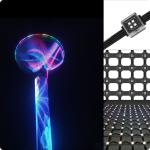 4led Pixel LED Grid Screen Transparent Dmx Control for Building Lighting