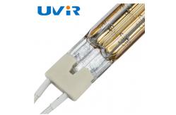 China 3400W Quartz Halogen Infrared Heaters TC01 Gold Coating For Automation Glue Activation supplier