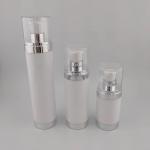 Airless Pump Bottle With Glossy Surface And ISO Certification Refill Bottle for sale