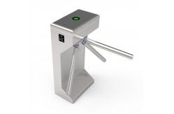 China LED Indicator Tripod Turnstile Gate SS304 One Leg Base Access System supplier