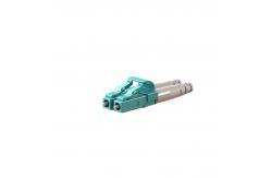 China Optical Fiber LC Duplex Connector Plastic / Metal Housing With Different Boot supplier