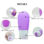 Squeeze Refillable 90ml Silicone Travel Containers