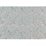 Chemical Polyester Dying Lace Fabric 3D Embroidery Guipure Venice lace For Dress for sale
