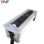 Automatic Desktop Multimedia Outlet  Silver With 1* VGA / 1* HDMI