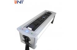 China Automatic Desktop Multimedia Outlet  Silver With 1* VGA / 1* HDMI supplier