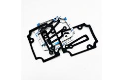China Custom Silicone Gasket Adhesive Flame Retardant Silicone Gasket Different Shape Seals supplier