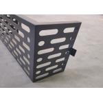 Customized Size Perforated Metal Mesh Architectural Panels Slotted Hole