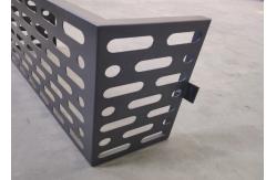 China Customized Size Perforated Metal Mesh Architectural Panels Slotted Hole supplier