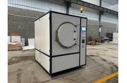 China Lab High Temperature Vacuum Muffle Furnace For Nitrogen Hydrogen Atmosphere supplier