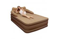 China Inflatable Blow Up Sofa Bed Lounger PVC Folding Custom For Party supplier