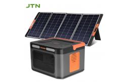 China Battery Powered Solar Panel Powerstation Lifepo4 Lithium Ion 100W Foldable supplier