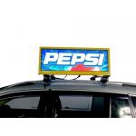 Outdoor 3mm Pitch Size Car LED Sign Display 96*32 Cm for Effective Advertising for sale