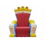 Hot Selling Replicas Inflatable Advertising King Sofa , Inflatable King Chair for sale