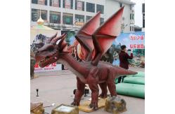 China Theme Park Realistic Animatronic Dragons With Movement / Sound Customization supplier