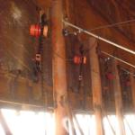 2 Chain Falls Electric Chain Hoist With 10m Lifting Height For Light Oil Tank for sale