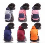 Casual Sporty Style Warm Puppy Dog Cloth Thickened Soft Solid Color Pet Hoodies for sale