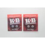 3 Side Sealed Zipper Packaging Pouch Food Packaging Bag With Tear Notch