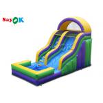 7x4mH Adult Inflatable Climbing Water Slides With Pool Inflatable Slide For Kids for sale