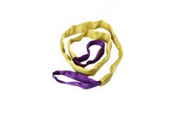 China 1 Meter 1000KG Heavy Lift Round Slings , Eye And Eye Sling supplier