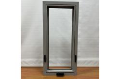 China 1.4mm - 2.0mm Aluminium Sliding Windows With Grill Modern Fixed Aluminum Awnings supplier