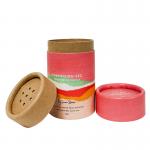Seasoning Storage Cardboard Round Box For Travel Picnic for sale
