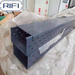 Iso Standards Fireproof Perforated Cable Tray Electrical Cable Rack High Load Capacity for sale