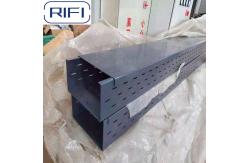 China Iso Standards Fireproof Perforated Cable Tray Electrical Cable Rack High Load Capacity supplier