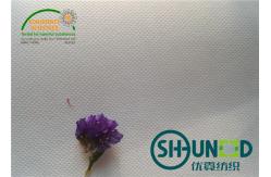 China 100% Polyester Thermo Bond Non Woven Base Fabric For Interlining And Waistband supplier