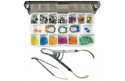 China Dental Sectional Matrix System A2 Bands Clamp Ring Resin Holder Clip Ring supplier