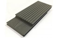 China High quality weather resistant WPC outdoor floor solid decking supplier