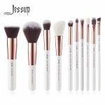 Jessup 10pcs Basic Makeup Brush Set For Daily Use for sale