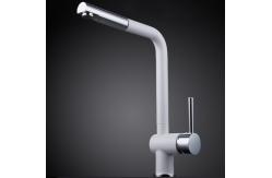China Lead Free Electroplate Sus304 Utility Sink Pull Out Faucet supplier