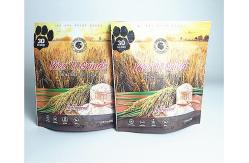 China Customized Matte Aluminum Stand up Aluminum Foil Packaging Bags with Zipper supplier