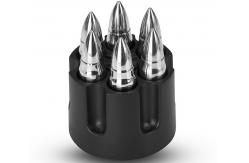 China 45*12MM SS304 Bullet Metal Retro Cooler Silver Mirror Polishing supplier