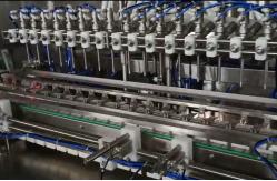 China High Efficiency Disinfectant Filling Machine Easy To Operate  0.8kw 220v supplier