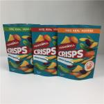 Custom Order Accepted Snack Chips Bag Packaging with Resealable and Screen Printing Features for sale