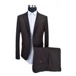 Perfect Black 2 Piece Suit Mel Adults Office Worker Business OEM Service for sale