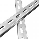 3M  Stainless Steel Strut Channel Polished Surface Treatment Ss Slotted Channel for sale