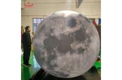 China Helium Inflatable LED Light Round Dvertising Air Moon Balloon supplier