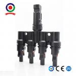 T Branch PV Cable Coupler Combiner Connector Splitter Adapter M/FFFF And F/MMMM for sale