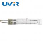 450W 115V Twin Tube Infrared Lamps , Clear Quartz Infrared Heat Lamps for sale