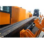 160T Horizontal Directional HDD Drilling Machine With Semi Auto Drill Pipe