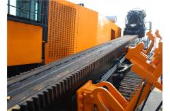China 160T Horizontal Directional HDD Drilling Machine With Semi Auto Drill Pipe supplier