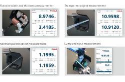 China Custom Laser Scan Optical Micrometer For Medical Tube 24V supplier