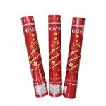 Wholesale  handheld fireworks paper gender reveal confetti cannon confetti popper cannon for wedding Christmas for sale