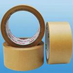 synthetic rubber Parcel packing Kraft Paper Tape , 135mic--160mic for sale